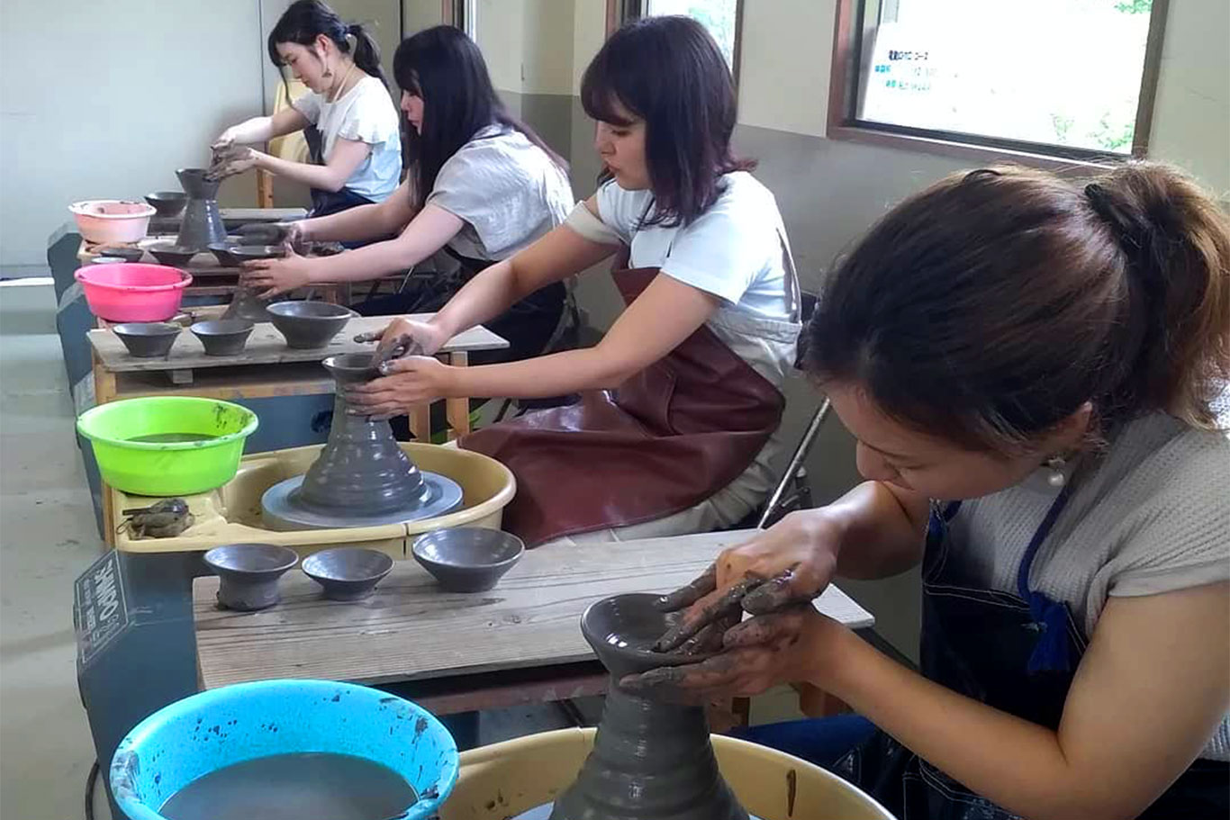 寒風焼ろくろ見本