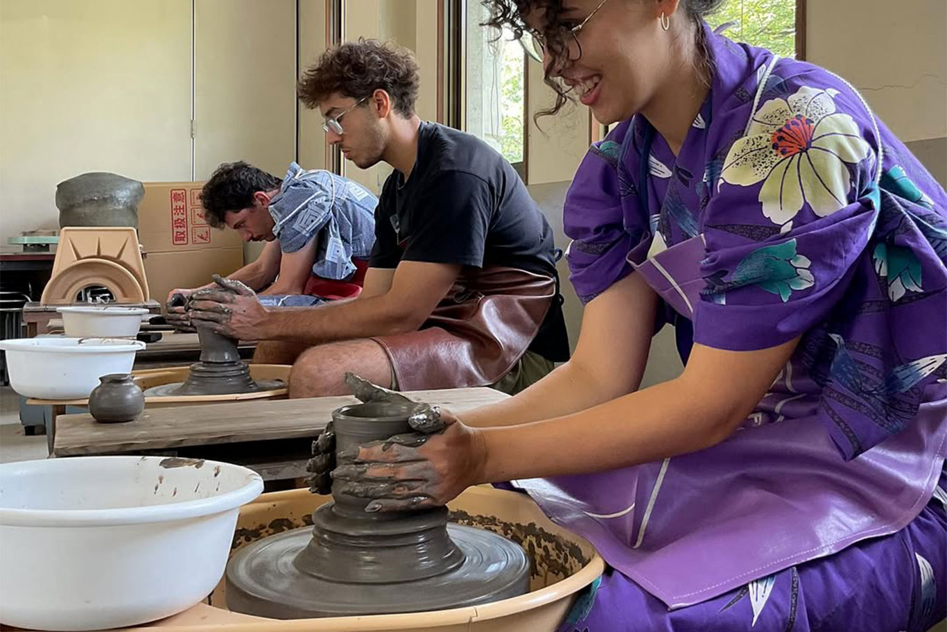 寒風焼ろくろ見本